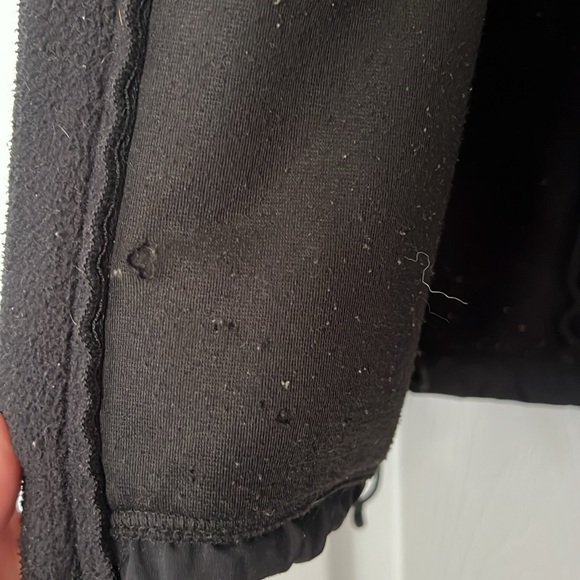 Black Zip Up North Face Fleece - Picture 4 of 6